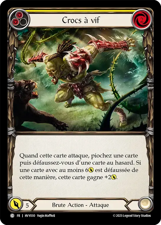 Crocs à vif — Heavy Hitters — Flesh and Blood