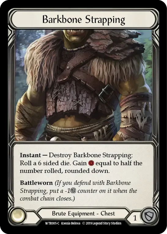 Barkbone Strapping — Welcome to Rathe — Flesh and Blood