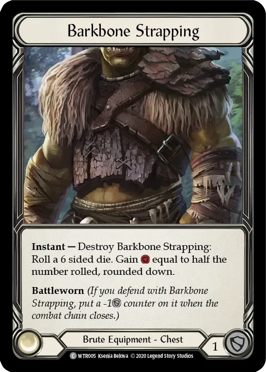 Barkbone Strapping — Welcome to Rathe - Unlimited — Flesh and Blood
