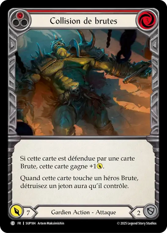 Collision de brutes — Super Slam — Flesh and Blood