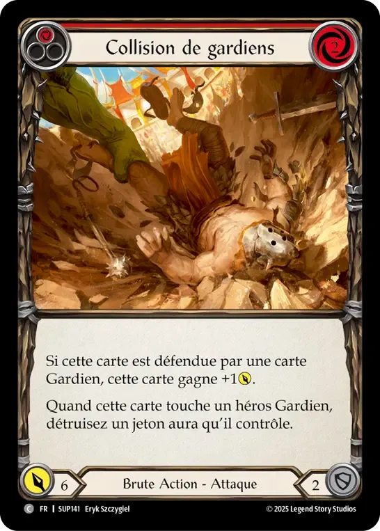Collision de gardiens from Super Slam - Flesh and Blood