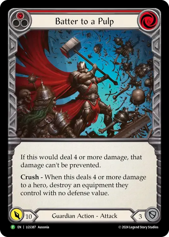 Batter to a Pulp — Flesh and Blood: Promo Cards — Flesh and Blood