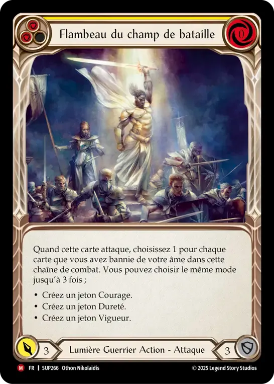 Flambeau du champ de bataille — Super Slam — Flesh and Blood
