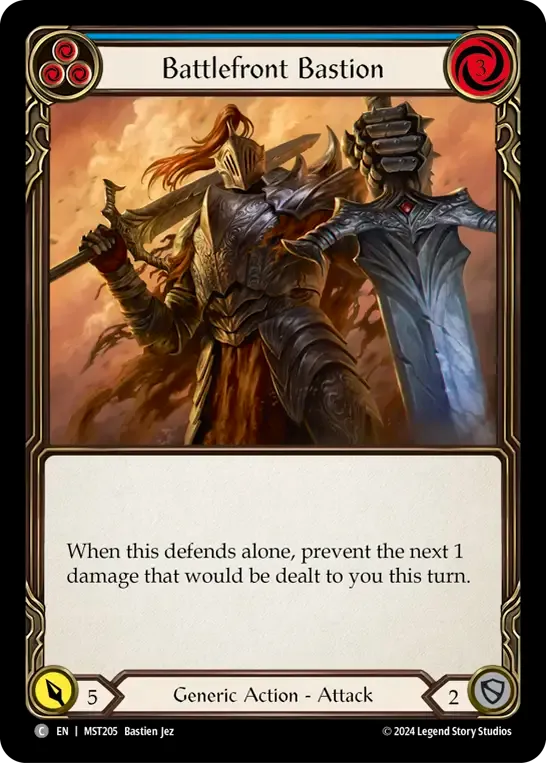 Bastion de première ligne — Part the Mistveil — Flesh and Blood