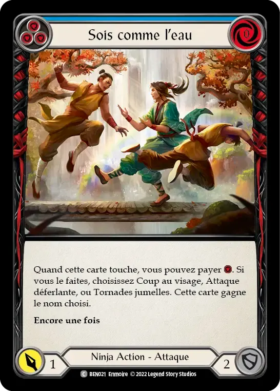 Sois comme l’eau — Benji - Blitz Deck — Flesh and Blood