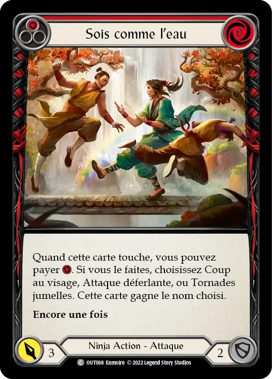 Sois comme l’eau — Outsiders — Flesh and Blood