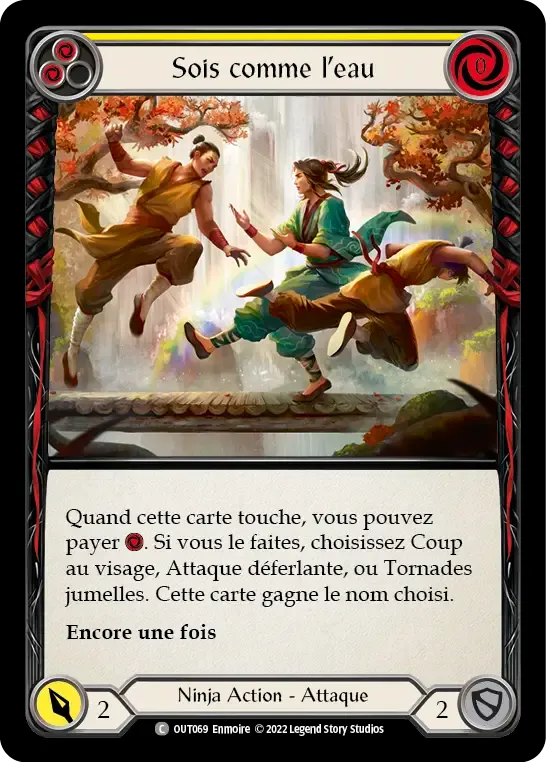 Sois comme l’eau — Outsiders — Flesh and Blood