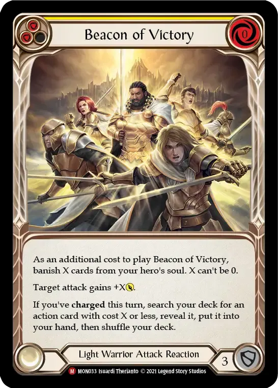 Beacon of Victory — Monarch — Flesh and Blood