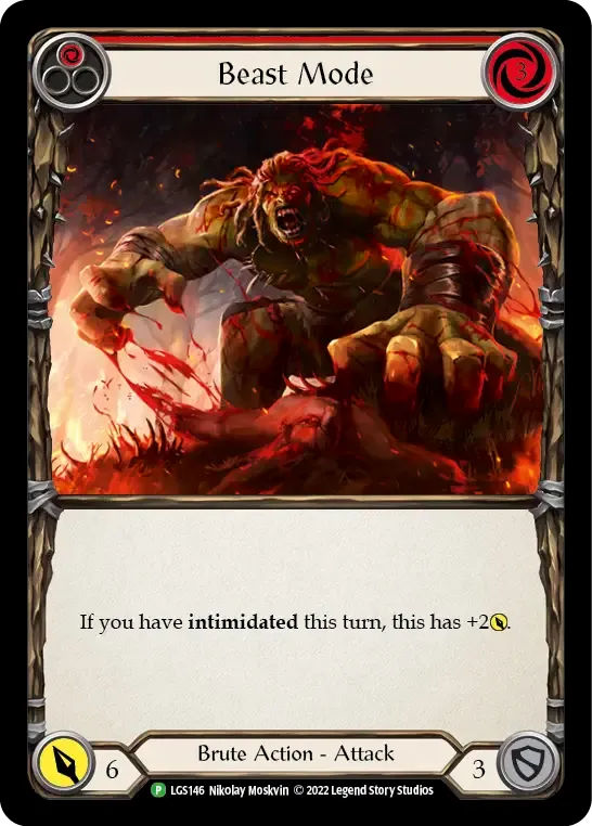 Beast Mode — Flesh and Blood: Promo Cards — Flesh and Blood
