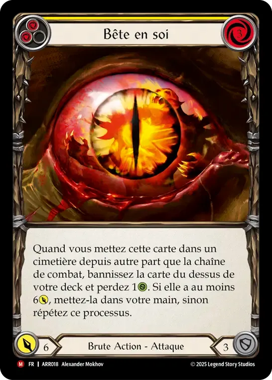 Beast Within — Armory Deck - Rhinar, Reckless Rampage — Flesh and Blood