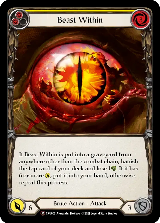 Beast Within — Crucible of War - Unlimited — Flesh and Blood