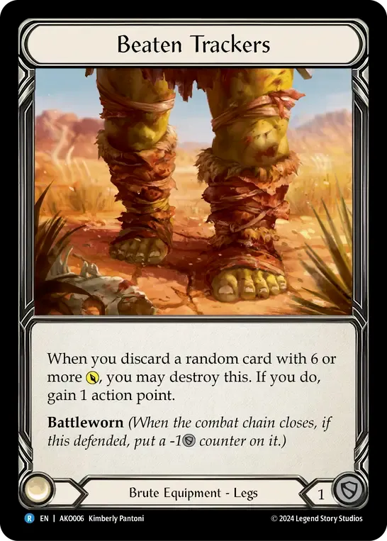 Beaten Trackers — Armory Deck - Kayo, Armed and Dangerous — Flesh and Blood