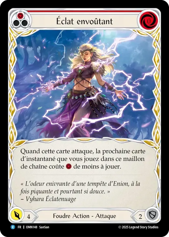 Éclat envoûtant — Omens of the Third Age — Flesh and Blood