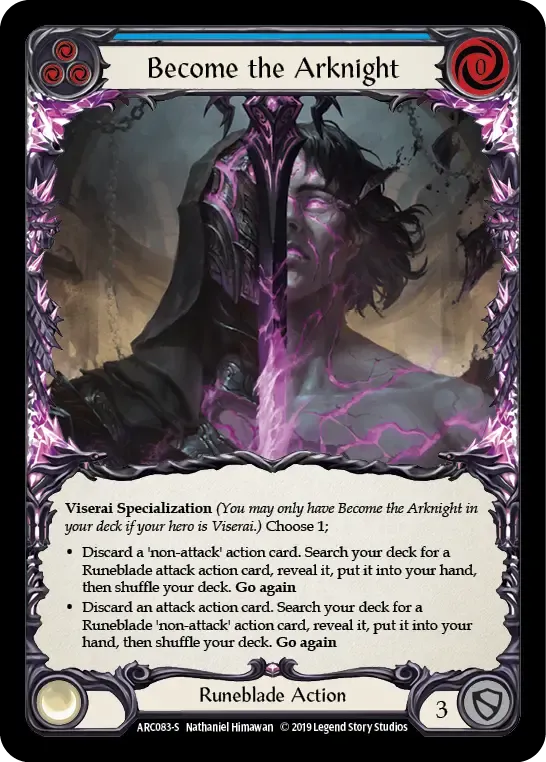Become the Arknight — Arcane Rising — Flesh and Blood