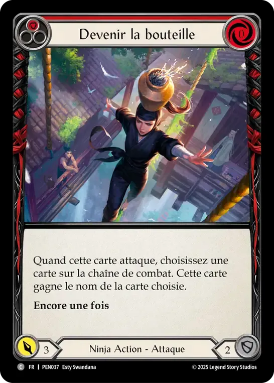 Devenir la bouteille — Compendium of Rathe — Flesh and Blood