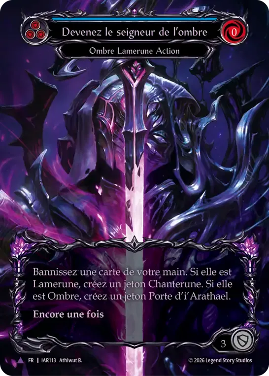Devenez le seigneur de l’ombre — Usurp the Shadow Throne — Flesh and Blood