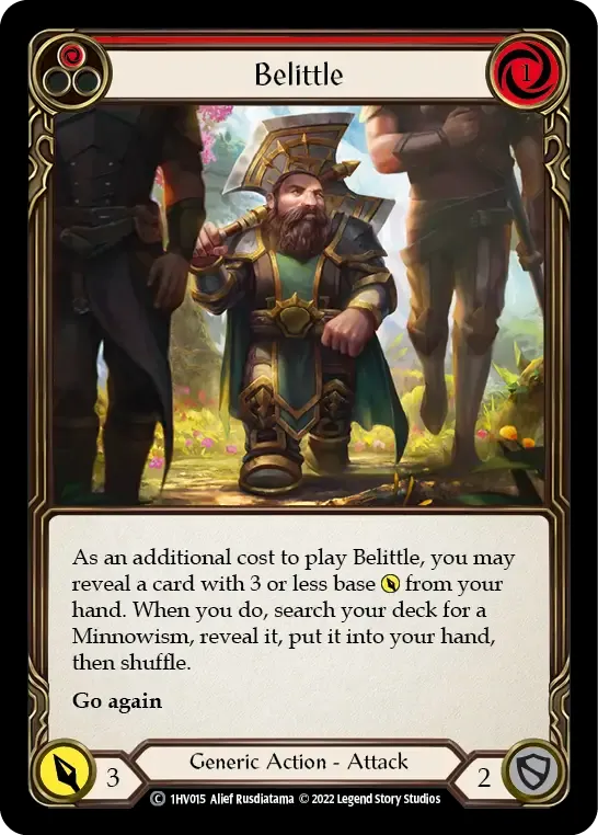 Belittle (Red) — Viserai - Blitz Deck — Flesh and Blood