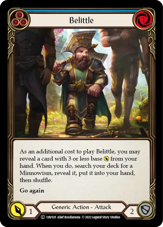 Belittle (Blue) — Viserai - Blitz Deck — Flesh and Blood