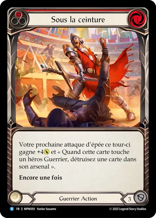 Sous la ceinture — Mastery Pack Warrior — Flesh and Blood