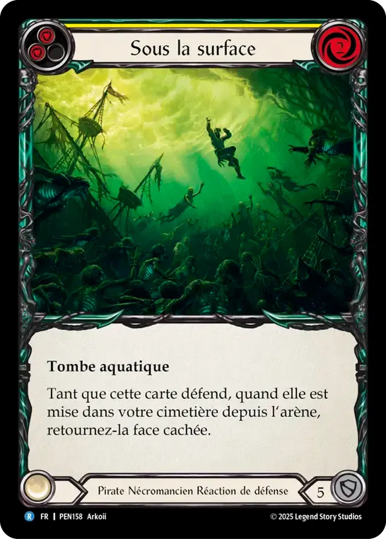 Beneath the Surface (Yellow) — Compendium of Rathe — Flesh and Blood