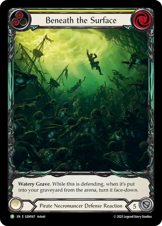 Beneath the Surface from GEM - Pack 5 - Flesh and Blood