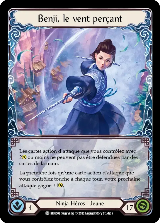 Benji, le vent perçant — Benji - Blitz Deck — Flesh and Blood