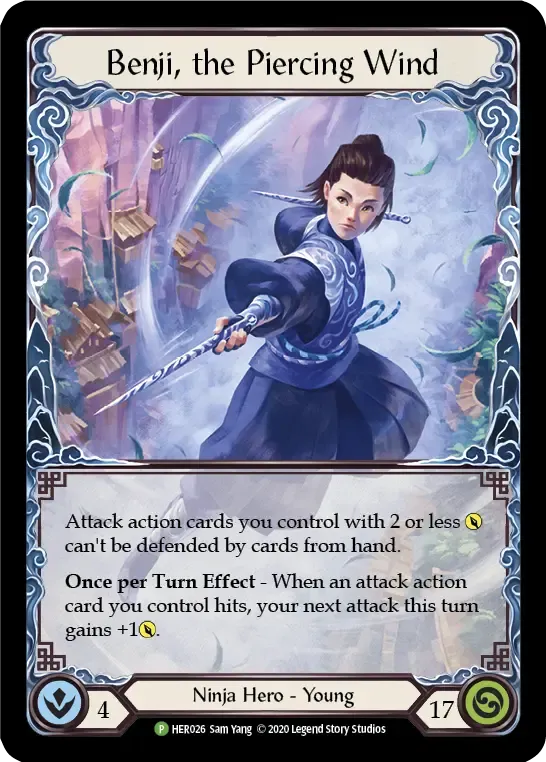 Benji, the Piercing Wind — Flesh and Blood: Promo Cards — Flesh and Blood