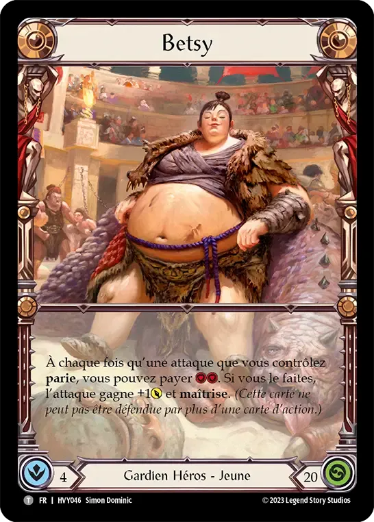 Betsy — Heavy Hitters — Flesh and Blood