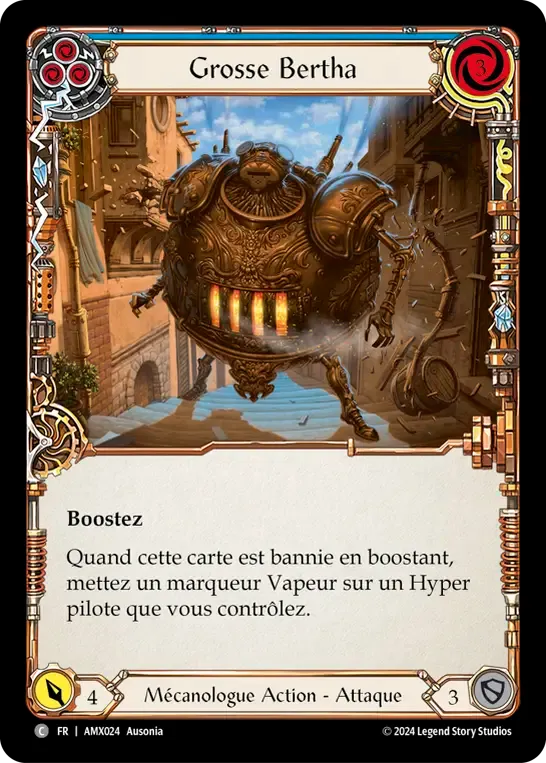 Grosse Bertha — Armory Deck - Maxx 'The Hype' Nitro — Flesh and Blood