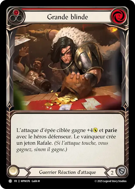 Grande blinde — Mastery Pack Warrior — Flesh and Blood