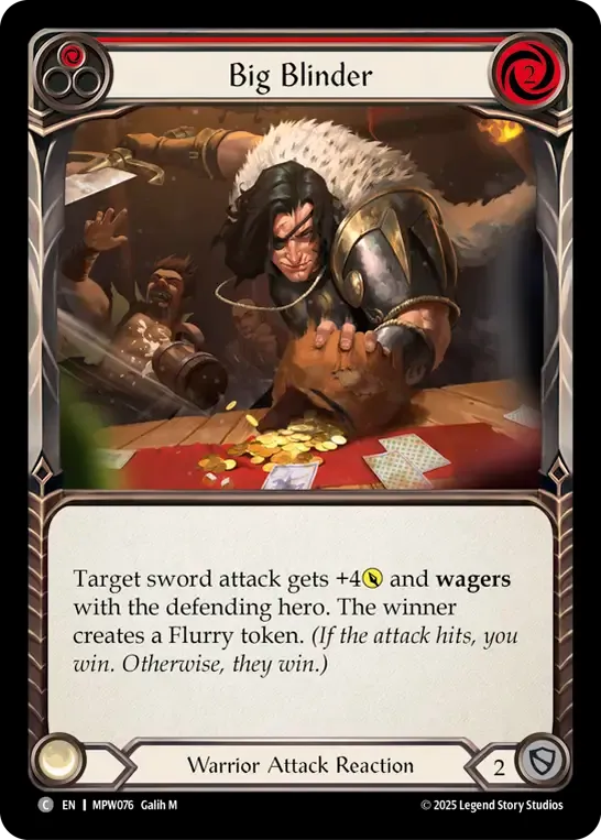 Grande blinde — Mastery Pack Warrior — Flesh and Blood