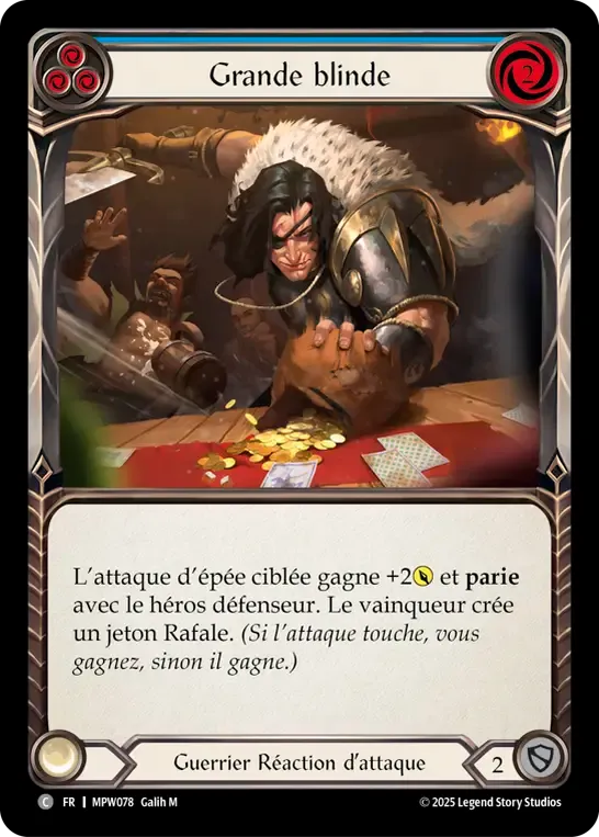 Grande blinde — Mastery Pack Warrior — Flesh and Blood