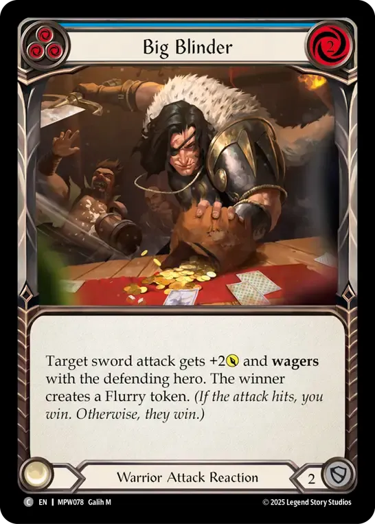 Grande blinde — Mastery Pack Warrior — Flesh and Blood