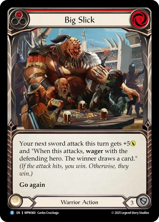 Gros slick — Mastery Pack Warrior — Flesh and Blood