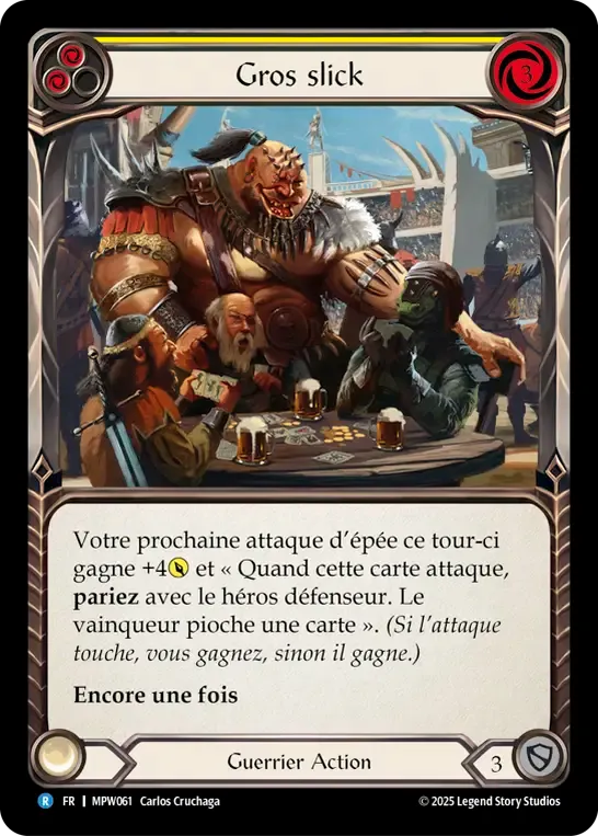 Gros slick — Mastery Pack Warrior — Flesh and Blood