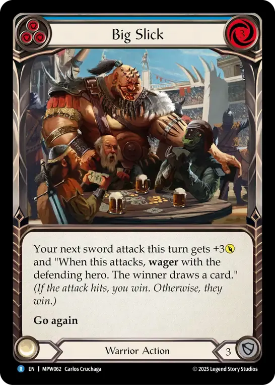 Gros slick — Mastery Pack Warrior — Flesh and Blood