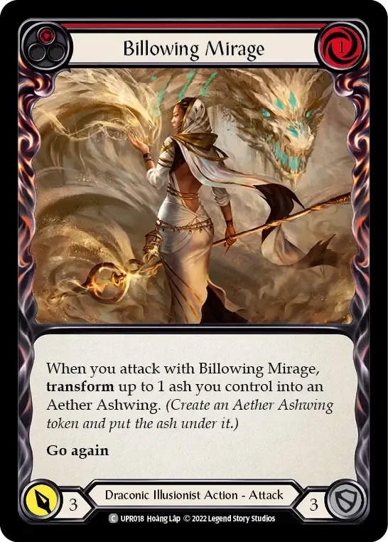 Billowing Mirage (Red) — Uprising — Flesh and Blood