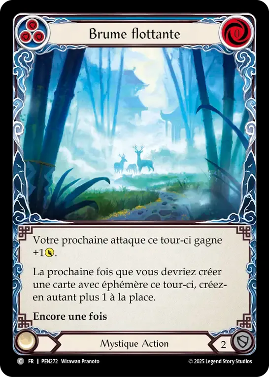 Billowing Mist (Blue) — Compendium of Rathe — Flesh and Blood