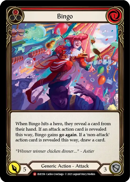 Bingo — Everfest — Flesh and Blood