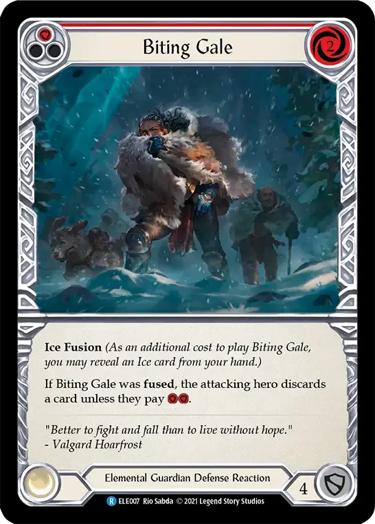 Biting Gale (Red) — Tales of Aria — Flesh and Blood