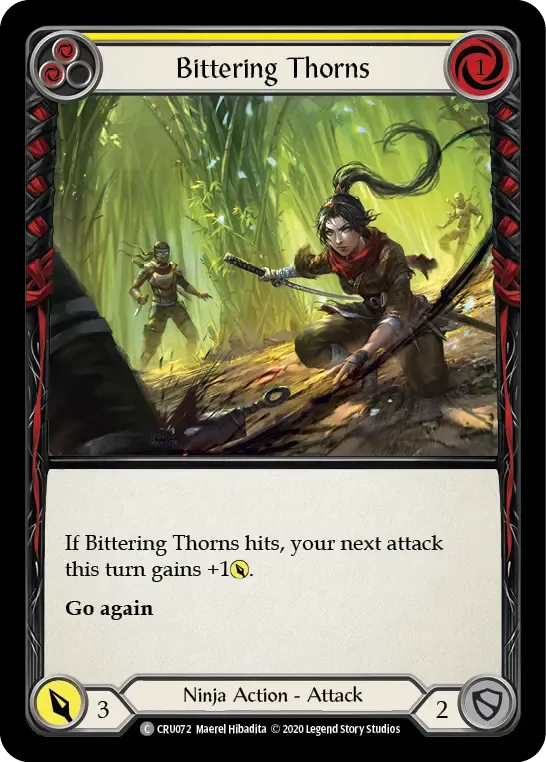 Bittering Thorns (Yellow) — Crucible of War — Flesh and Blood