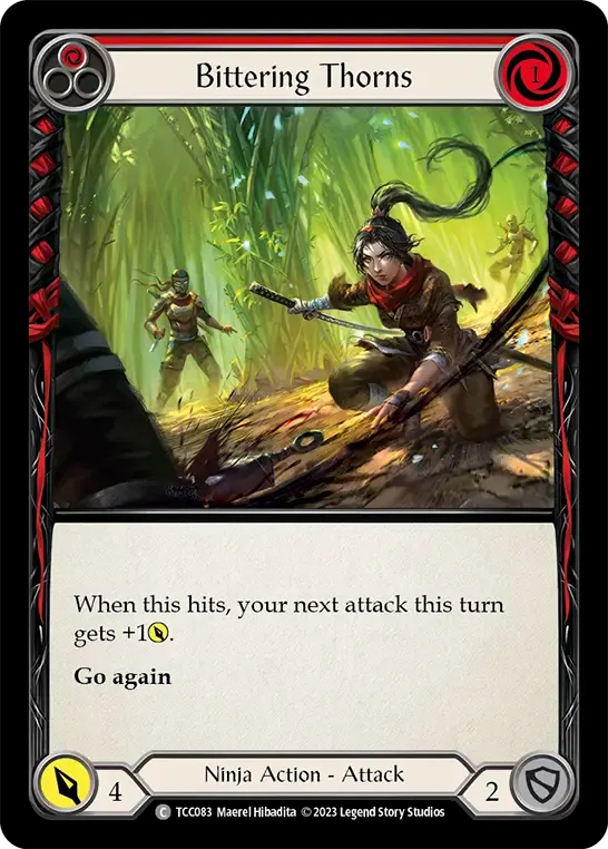 Bittering Thorns (Red) — Round the Table: TCC x LSS — Flesh and Blood