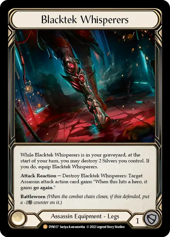 Blacktek Whisperers — Dynasty — Flesh and Blood