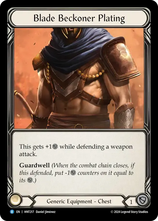 Blade Beckoner Plating — The Hunted — Flesh and Blood