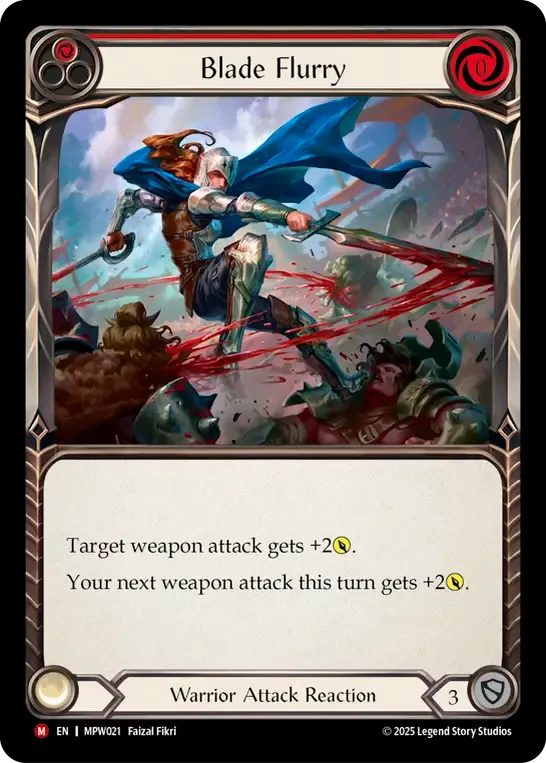 Blade Flurry — Mastery Pack Warrior — Flesh and Blood