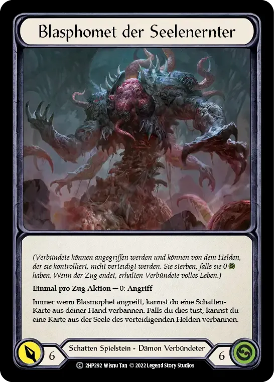 Blasmophet, the Soul Harvester — History Pack 2 - Black Label — Flesh and Blood