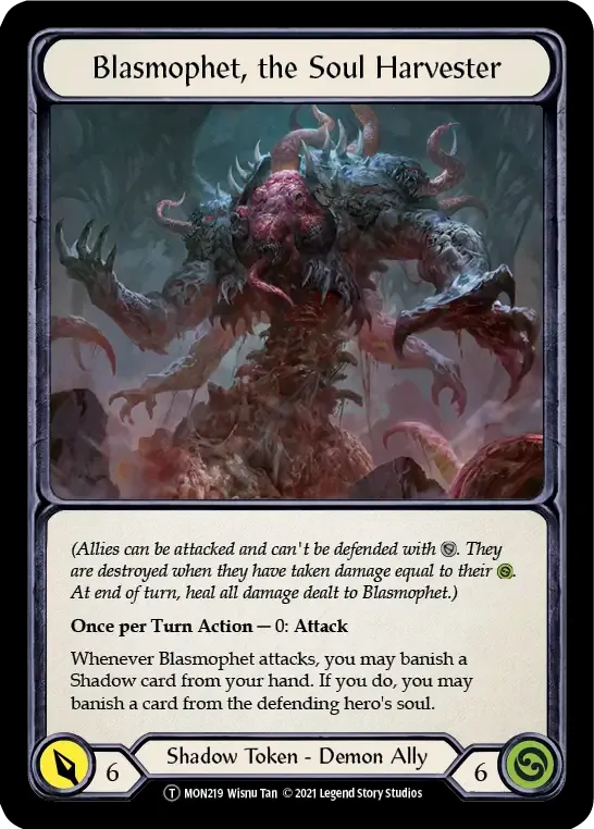 Blasmophet, the Soul Harvester — Monarch - Unlimited — Flesh and Blood