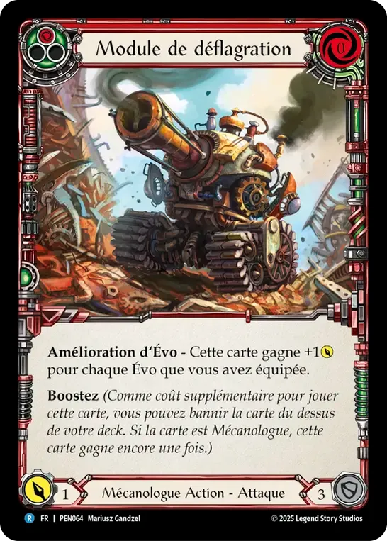 Blast Rig (Red) — Compendium of Rathe — Flesh and Blood