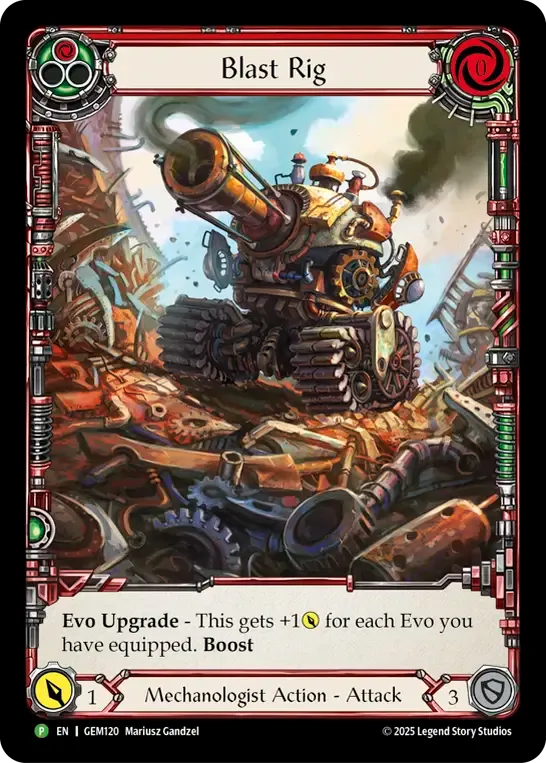 Blast Rig — GEM - Pack 4 — Flesh and Blood