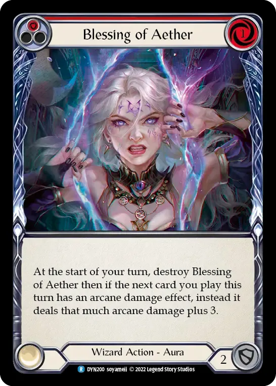 Blessing of Aether (Red) — Dynasty — Flesh and Blood